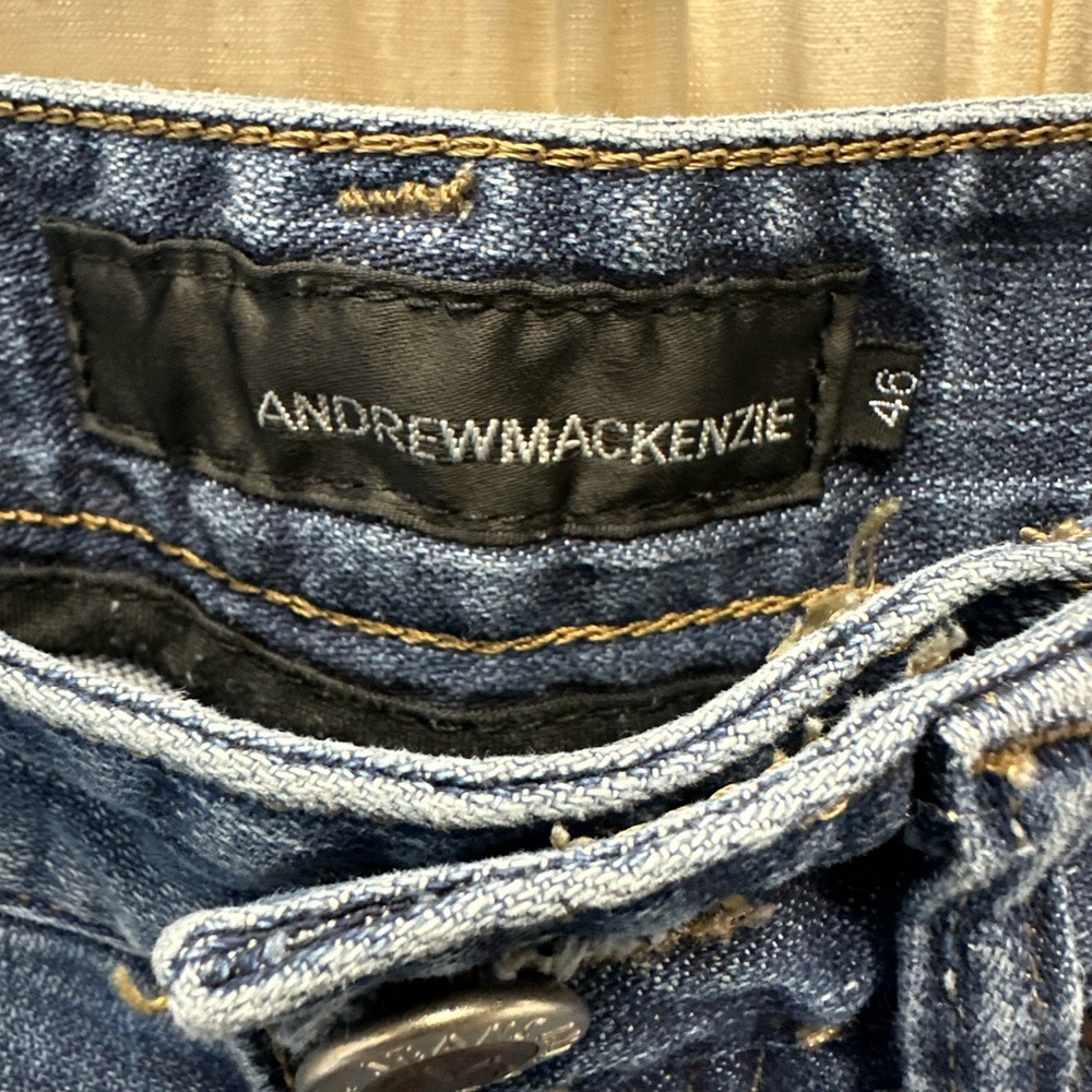 Andrew Mackenzie curved Bootcut Jeans